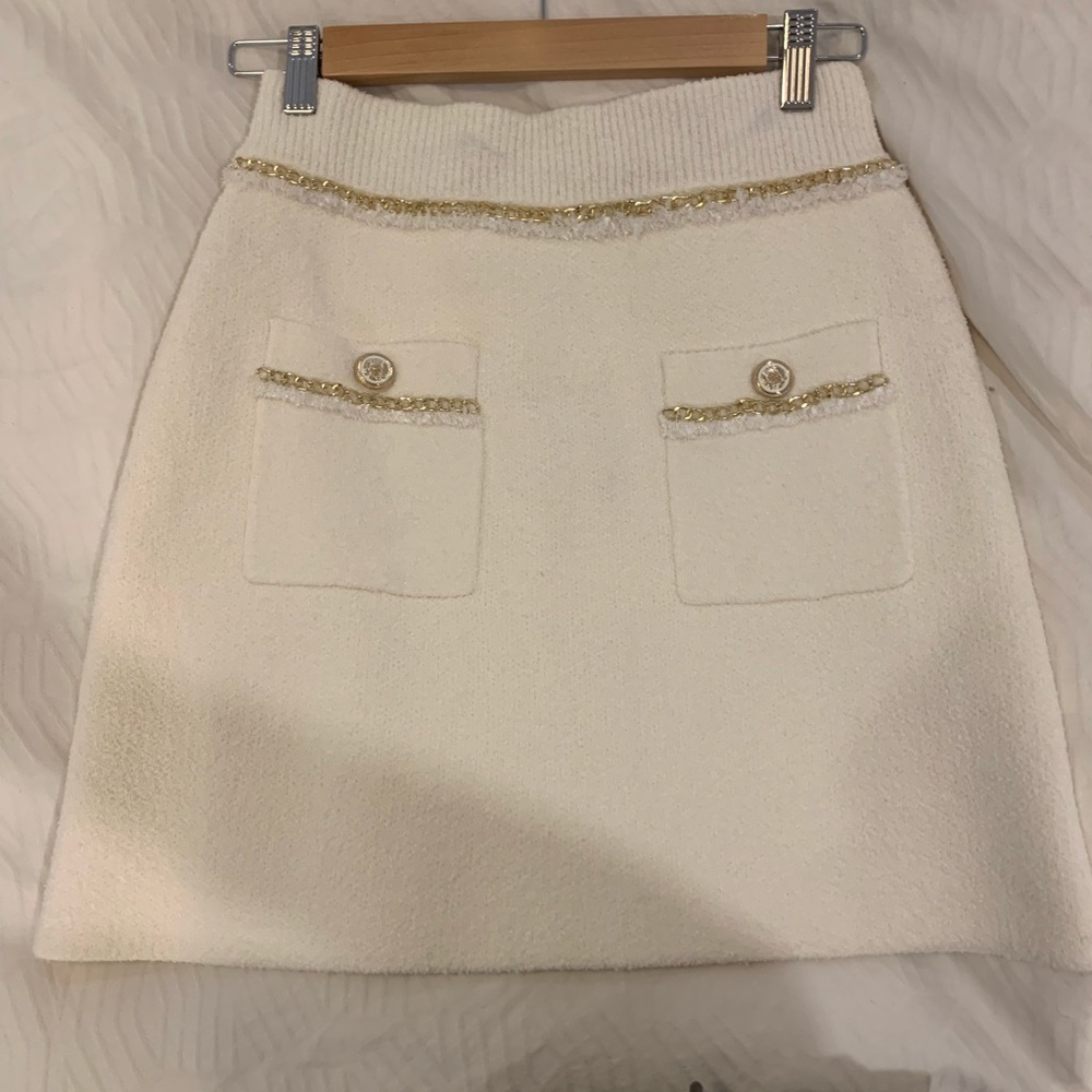 Maje skirt with golden details - Picture 6 of 9